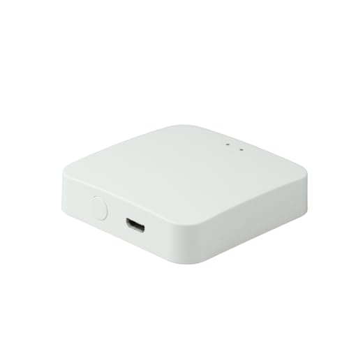 Zigbee 3.0 Gateway Smart Hub, Gateway Hub Zigbee Intelligente, Hub Smart Home con Assistenza Alexa Google Home Assistant - App Tuya Smart Life