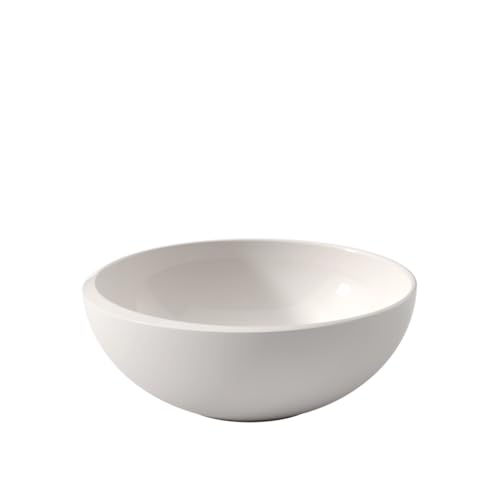 Villeroy & Boch - NewMoon Ciotola, ciotola moderna per muesli, zuppe, insalate o dessert in porcellana premium, lavabile in lavastoviglie, bianca, 750 ml