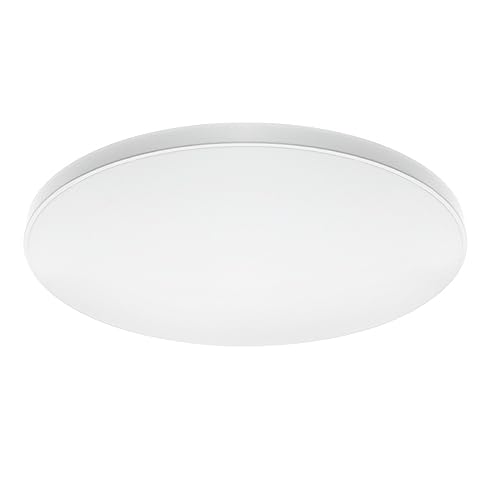 M Ledme - Plafoniera a LED 30W, Lampada da soffitto per bagno IP44, 3.000 lumen, Luce Fredda Colore (6000K) per Bagno, Cucina, Balcone, LM8254