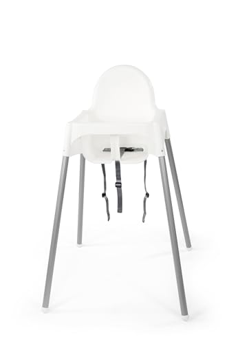 Ikea Antilop - Seggiolino per Bambini con Cintura, Bianco