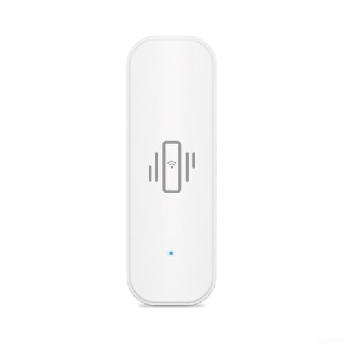 Sensore per porta WiFi, per Tuya Smart WiFi Sensore di vibrazione, per Smart Life App Telecomando, DC 3V, Per Business Antifurto