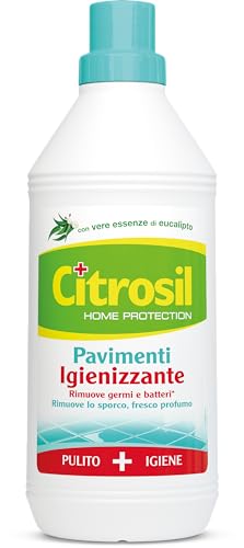 Citrosil Home Protection - Detergente Liquido Pulisci Pavimenti Disinfettante con Vere Essenze di Eucalipto, 900 ml