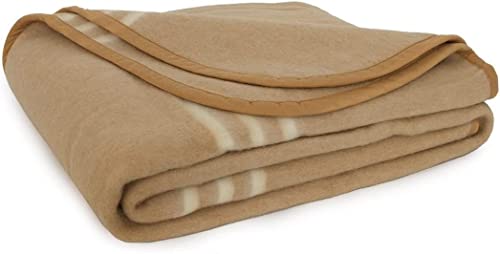 Corredocasa Coperta Misto Lana Bolzano 400 gr/mq - Beige (Matrimoniale)