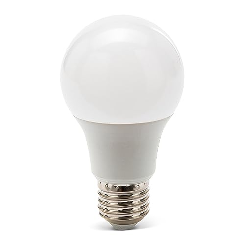 VELAMP Lampadina SMD LED con sensore crepuscolare, Goccia A60, 9W/820lm, base E27, 4000K