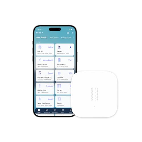 Aqara Sensore di Vibrazioni, Richiede un Hub Aqara, Connessione Zigbee, Mini Rilevatore di Rottura Vetri Wireless per Sistema di Allarme e Domotica Intelligente, Compatibile con Apple HomeKit, IFTTT