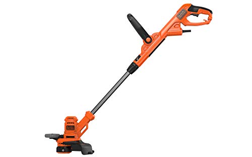 BLACK+DECKER TAGLIABORDI 550 W, AMPIEZZA TAGLIO 30 cm, ALIMENTAZIONE FILO AUTOMATICA, FILO SINGOLO 1.5 mm, FUNZ BORDATURA con RUOTA BESTA530-QS