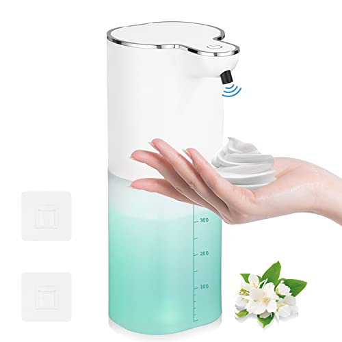 Dispenser Sapone Automatico, JOFLVA Con Sensore Infrarossi Dispenser Sapone muro, Usb Ricaricabile Dispenser Sapone Automatico Schiuma, Ipx5 Impermeabile, Adatto Per Cucina, Bagno, Hotel