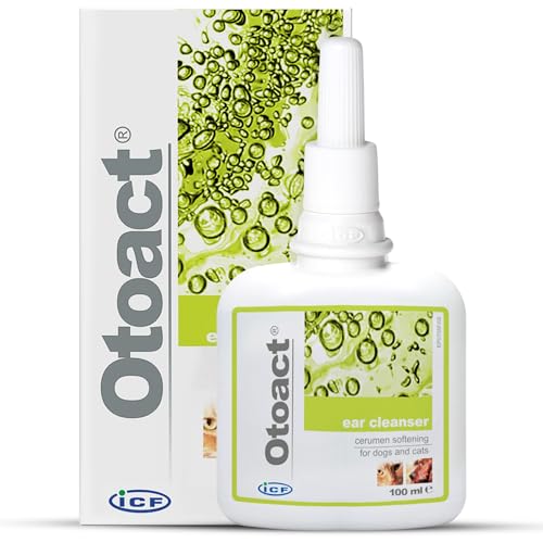 Otoact, detergente auricolare ceruminolitico per cani e gatti, 100ml