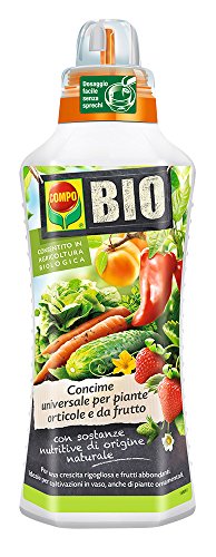 COMPO BIO Concime Universale per Piante Orticole e da Frutto, Consentito in Agricoltura Biologica, 1 l