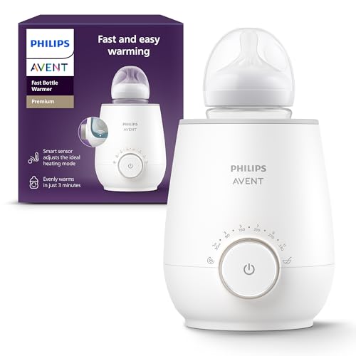 PHILIPS Avent Scf358/00 Scaldabiberon Per Un Riscaldamento Rapido E Uniforme Di Latte E Alimenti Per Bambini, Bianco