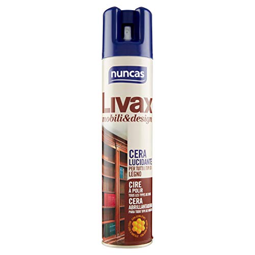 Nuncas Livax Mobili&Design Cera Lucidante Spray Legno - 300ml