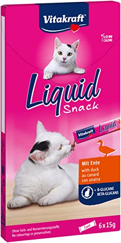 Vitakraft Snack Liquido per Gatto, 6 x 15g