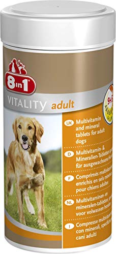 8 in 1 Vitamine per Cani Adulti - 70 Compresse