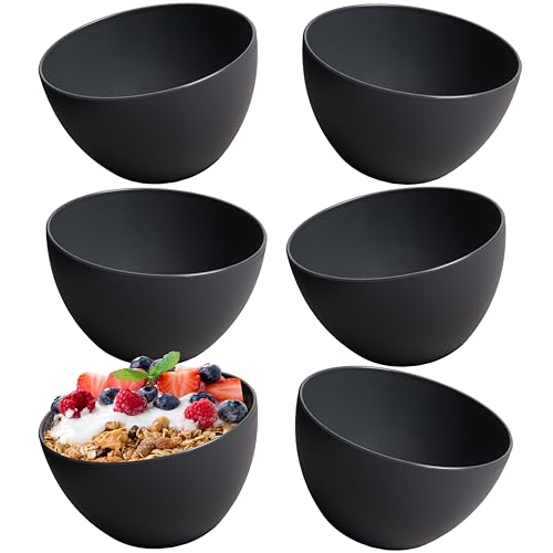 Hausfelder Bowl set di ciotole per cereali da 6 - scodelle per zuppe da 750 ml ciotole per dessert - set di ciotole in plastica