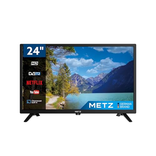 Metz Smart TV, Serie MTC6020, 24'(60 cm), HD, Led, Android TV 9.0, HDMI, USB, Nero