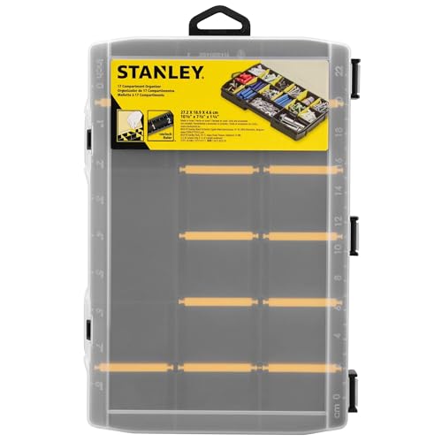 STANLEY STST81680-1 Organizer Porta minuteria, Trasparente