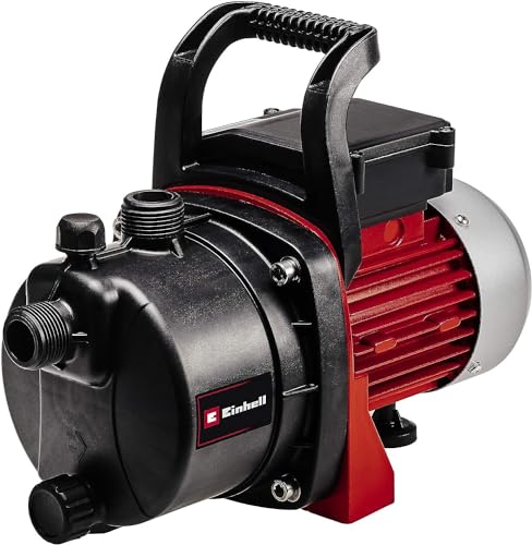 Einhell Pompa Da Giardino Gc-Gp 6538, 650 W, Pressione 3,6 Bar, Portata 3.800 L/H, Rosso Nero, 36.5 x 20 x 22 cm