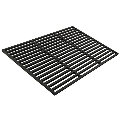 BBQ-Toro Griglia in ghisa | Griglia in ghisa in diverse misure | solida e smaltata | Accessori per barbecue, barbecue a gas, barbecue a carbonella e molto altro ancora (45 x 30 cm)