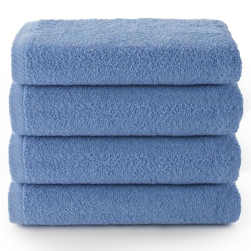 Top Towel - Pack 4 Asciugamani da bidet - Asciugamani da bagno - Asciugamani per il viso - Asciugamani da 30 x 50 cm