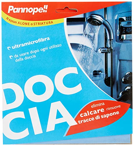 Pannopell Panno in ultramicrofibra per la Doccia, Microfibra, Blu, 40x35