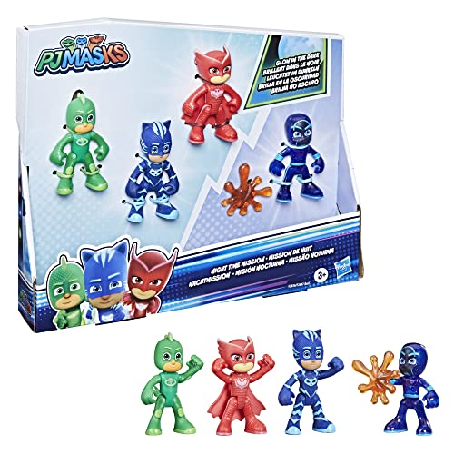 PJ Masks Hasbro Collectibles Hero Vs Villian 4 Pacxk Assortment Glow