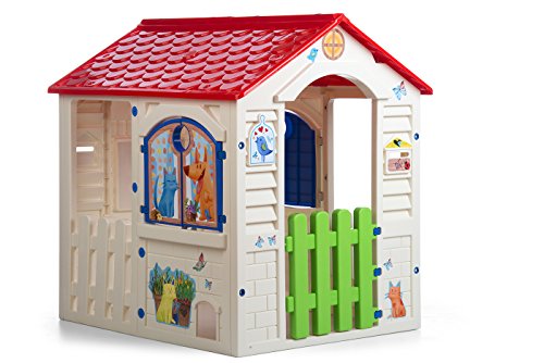 Chicos - Casetta per bambini Country Cottage | Casetta da giardino per bambini dai 2 anni in su | Resistente e durevole (89607)